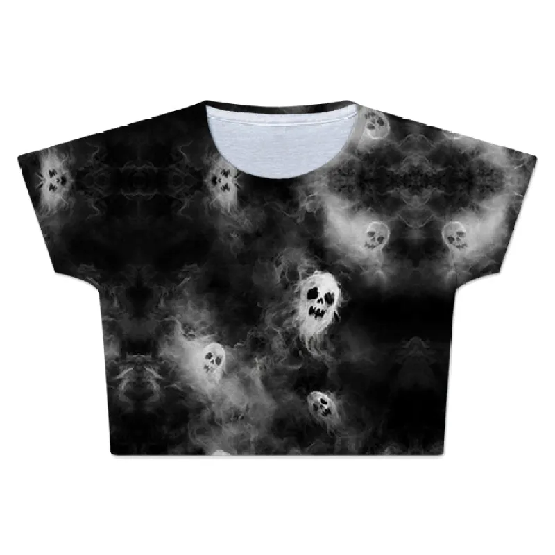 Phantom Mist Crop Tee sold by iEDM