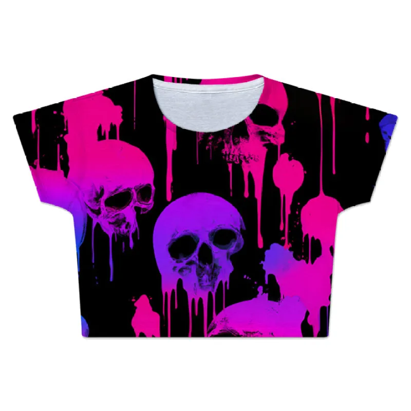 Neon Decay Crop Tee sold by iEDM