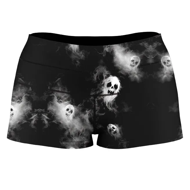 Phantom Mist Rave Bra and High Waist Booty Shorts Combo sold by iEDM product image thumbnail 3