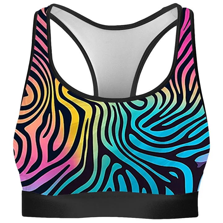 Hypnotica Rave Bra and High Waist Booty Shorts Combo sold by iEDM product image thumbnail 2
