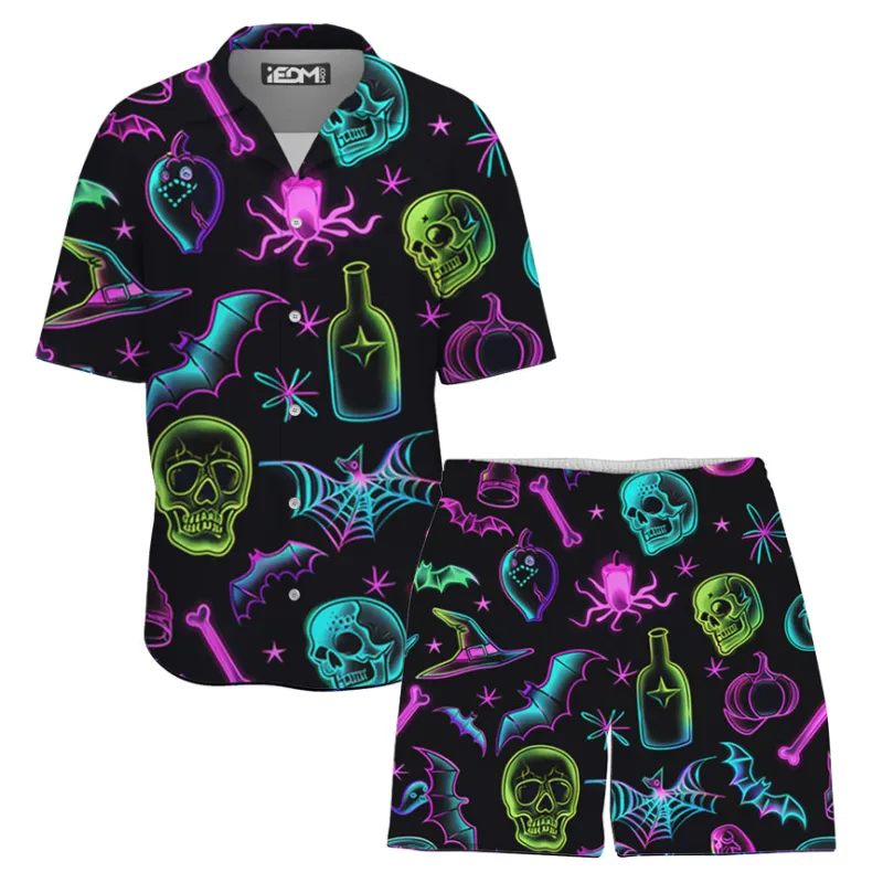 Wicked Flow Lounge Shirt and Shorts Combo sold by iEDM