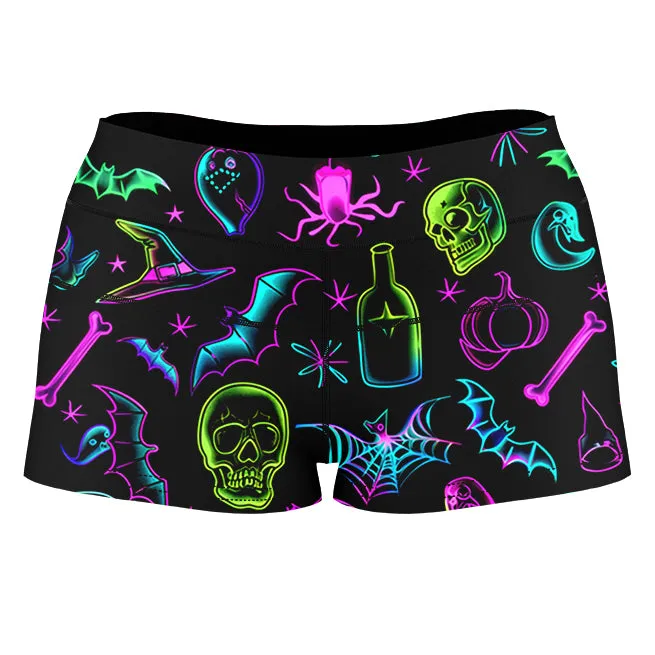 Wicked Flow High-Waisted Women's Shorts sold by iEDM