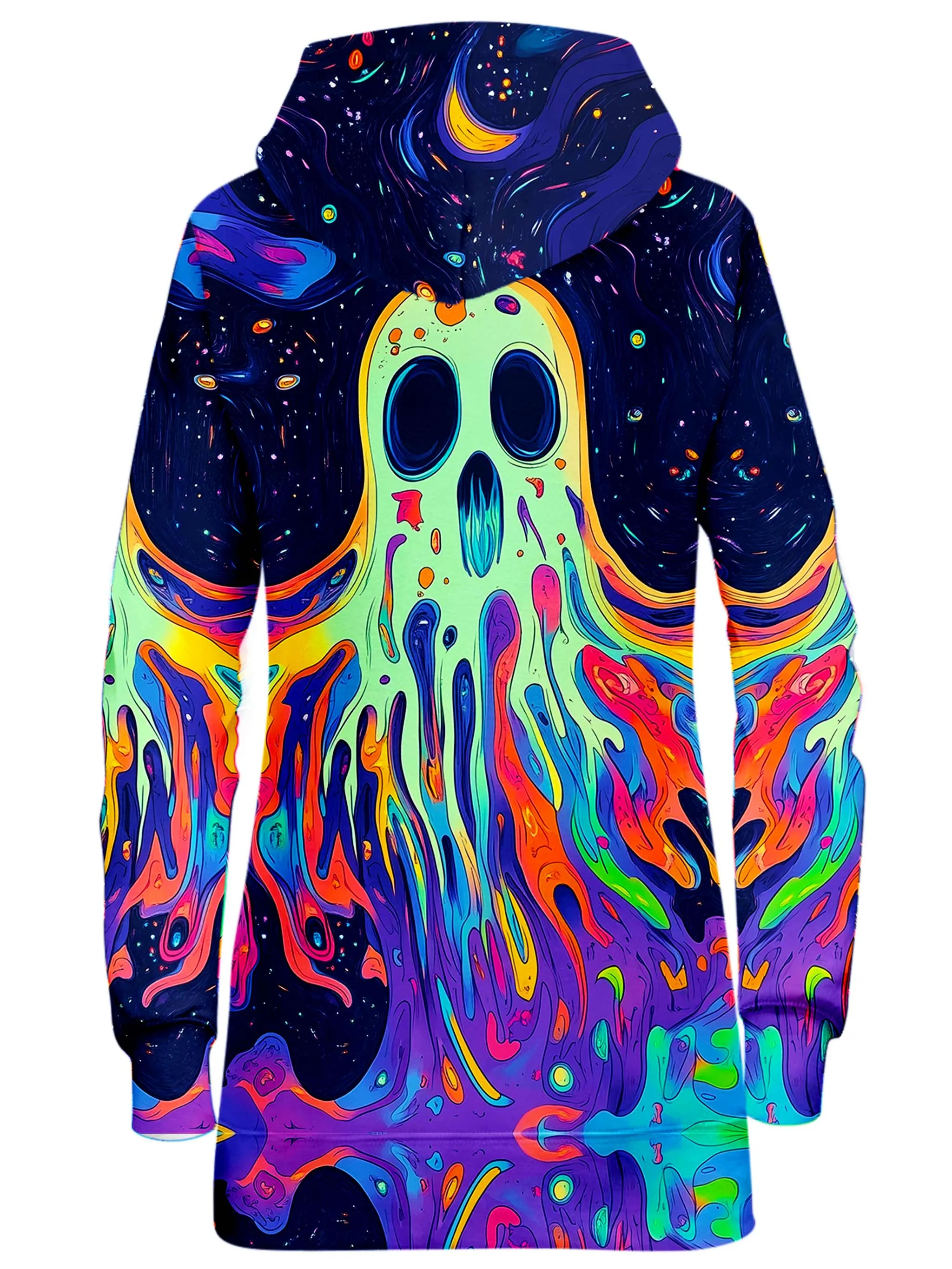 Trippy Hollow Hoodie Dress sold by iEDM product image thumbnail 2