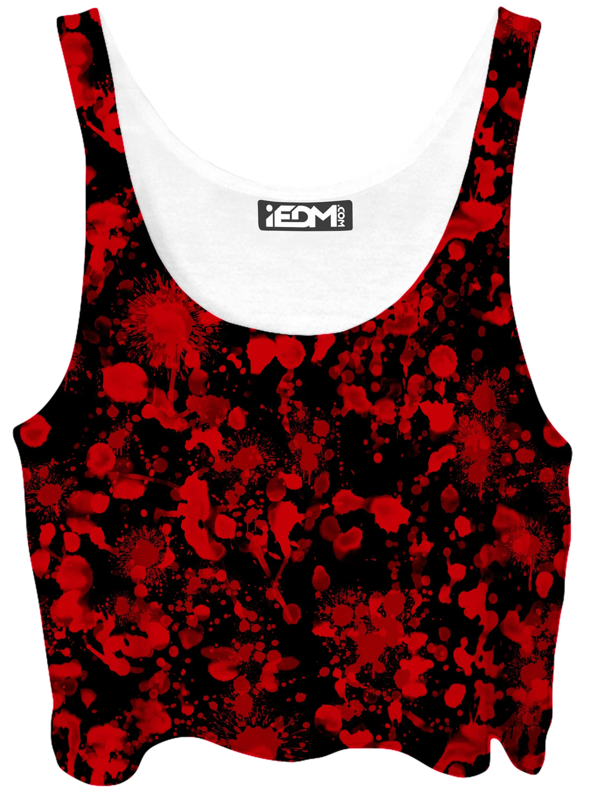 Bloody Black Crop Top and Leggings Combo sold by iEDM product image thumbnail 2