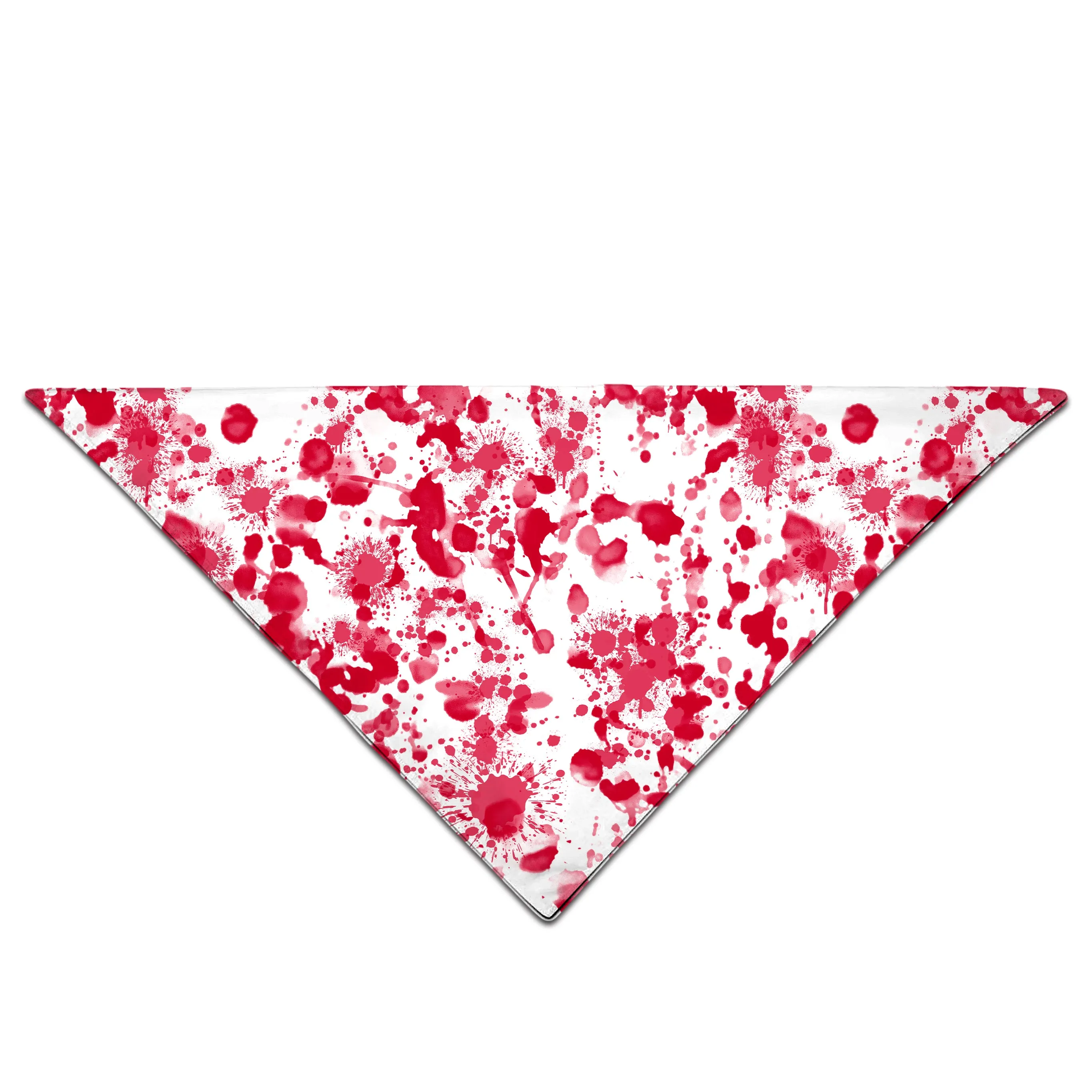 White Blood Print Bandana sold by iEDM product image thumbnail 2