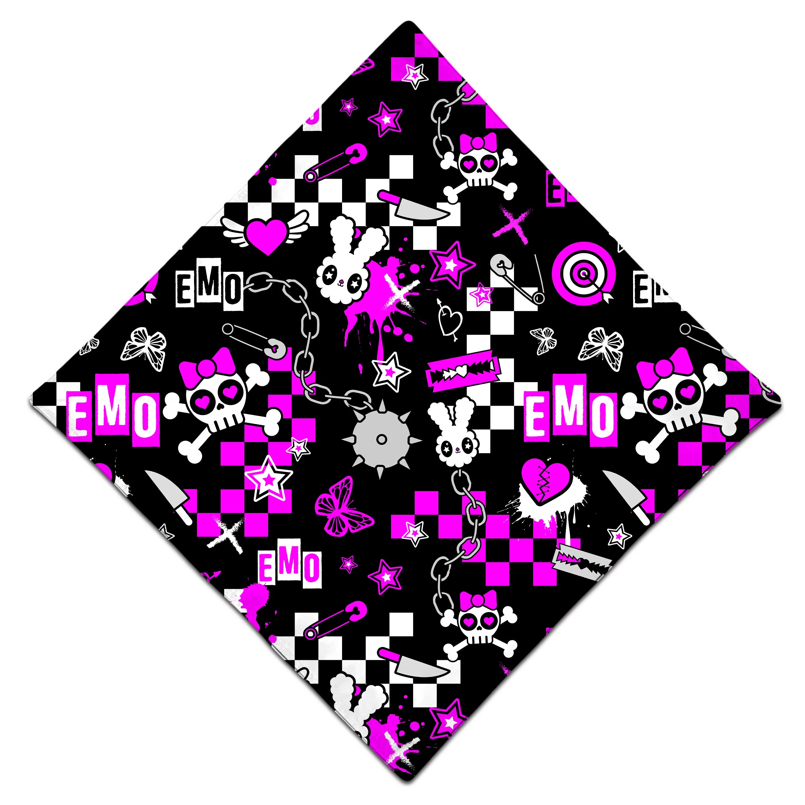Emo Halloween Bandana sold by iEDM product image thumbnail 3