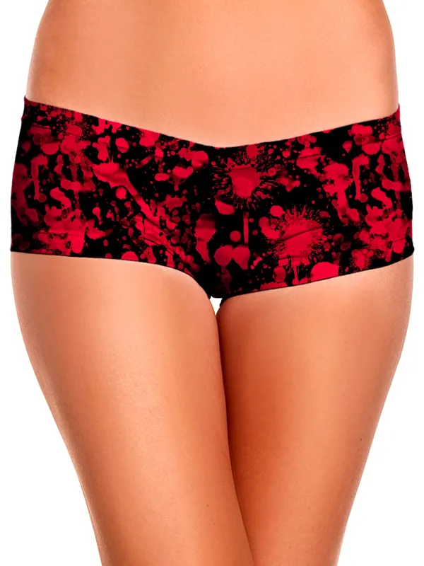 Bloody Black Booty Shorts sold by iEDM