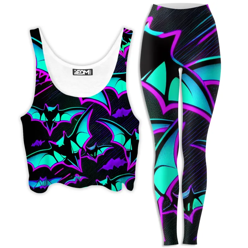 From Above Crop Top and Leggings Combo sold by iEDM