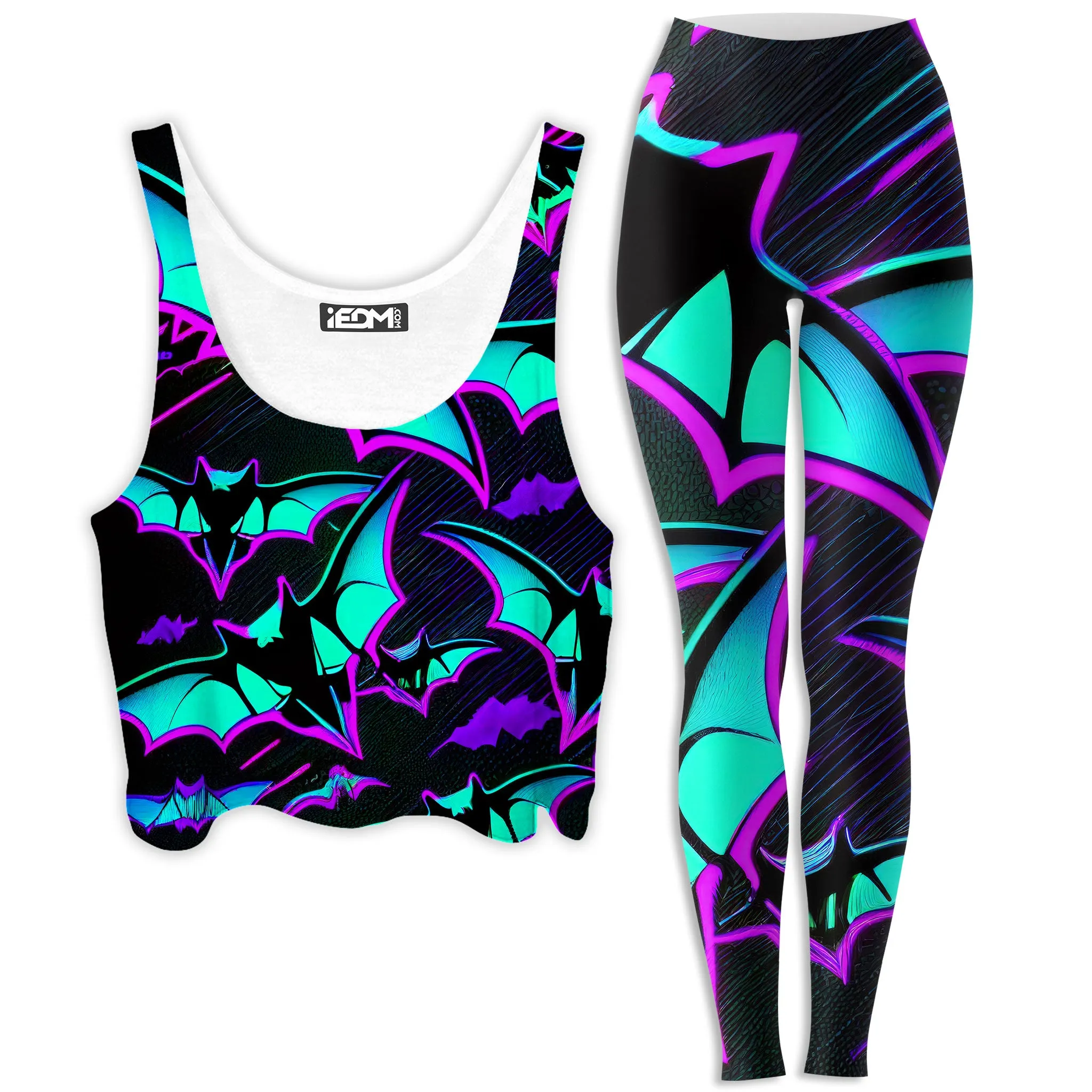 From Above Crop Top and Leggings Combo sold by iEDM