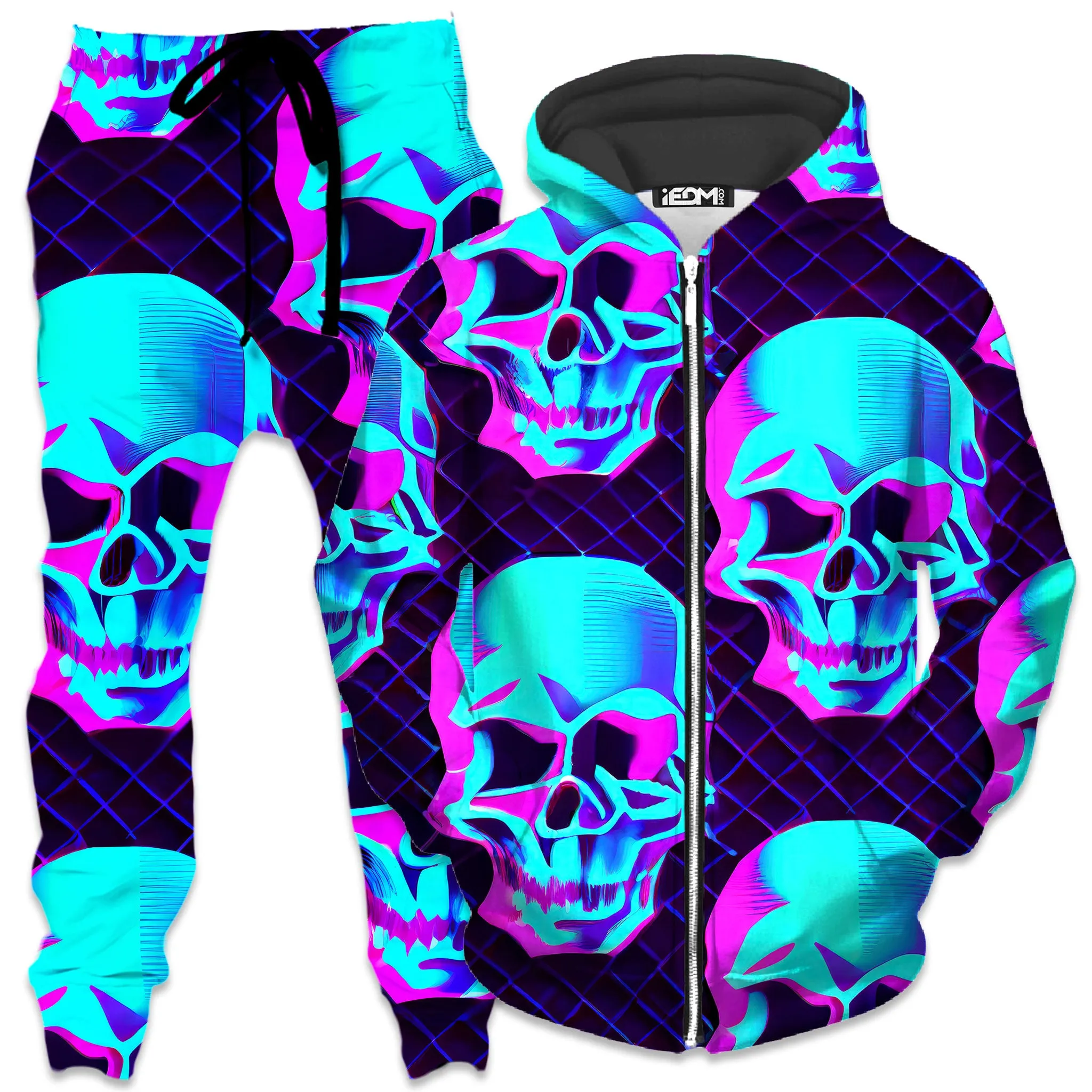 Night Trek Zip-Up Hoodie and Joggers Combo sold by iEDM