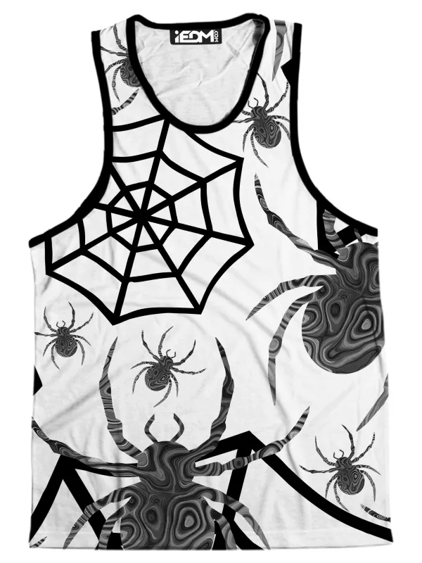 Black & White Halloween Men's Tank sold by iEDM