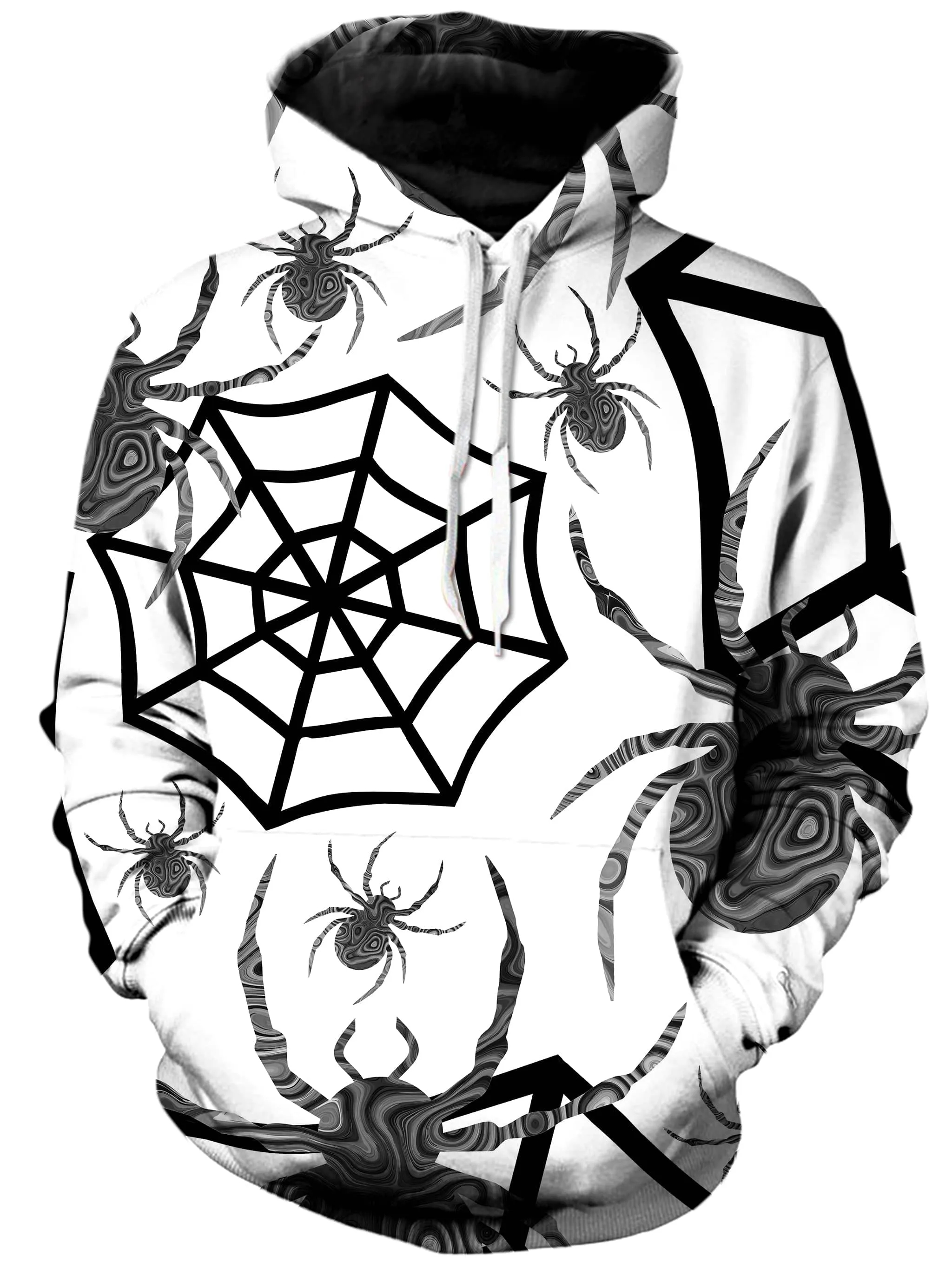Black & White Halloween Unisex Hoodie sold by iEDM