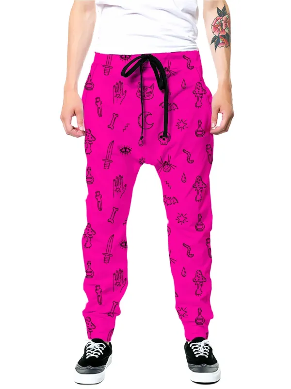 Pink Pattern Joggers sold by iEDM