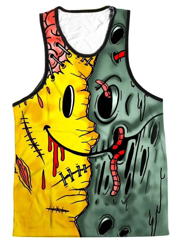 Emoji Zombie Men's Tank sold by iEDM