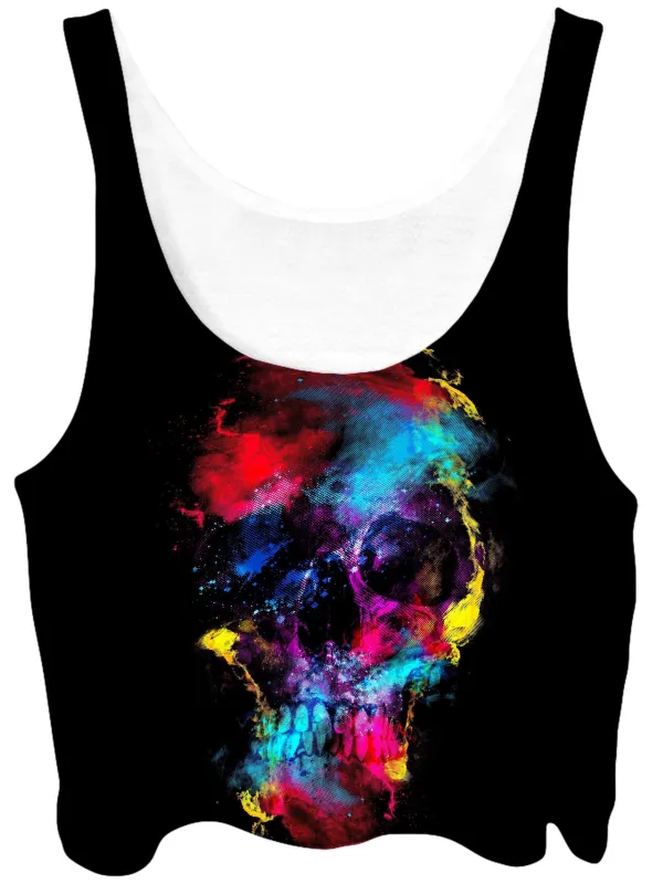 Skull 49 Crop Top sold by iEDM