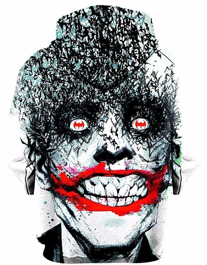 Joker Unisex Hoodie sold by iEDM product image thumbnail 2