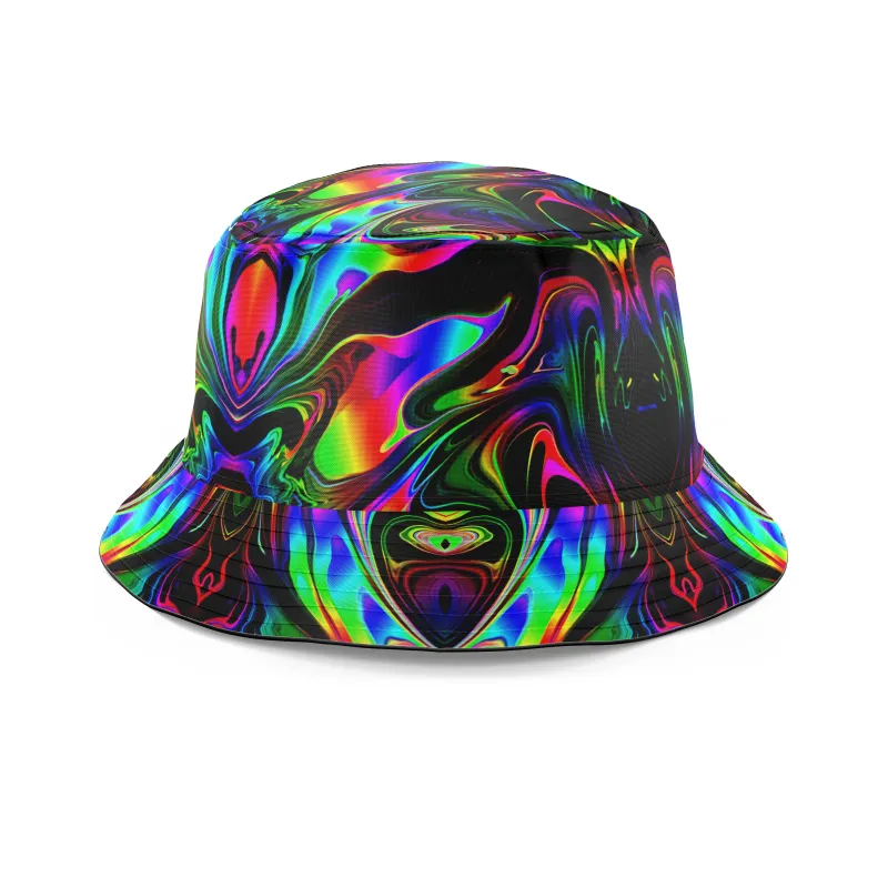 That Glow Flow Bucket Hat sold by iEDM