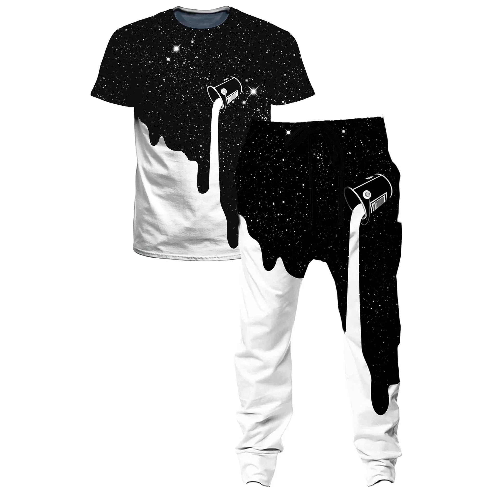 Dripping Space T-Shirt and Joggers Combo sold by iEDM