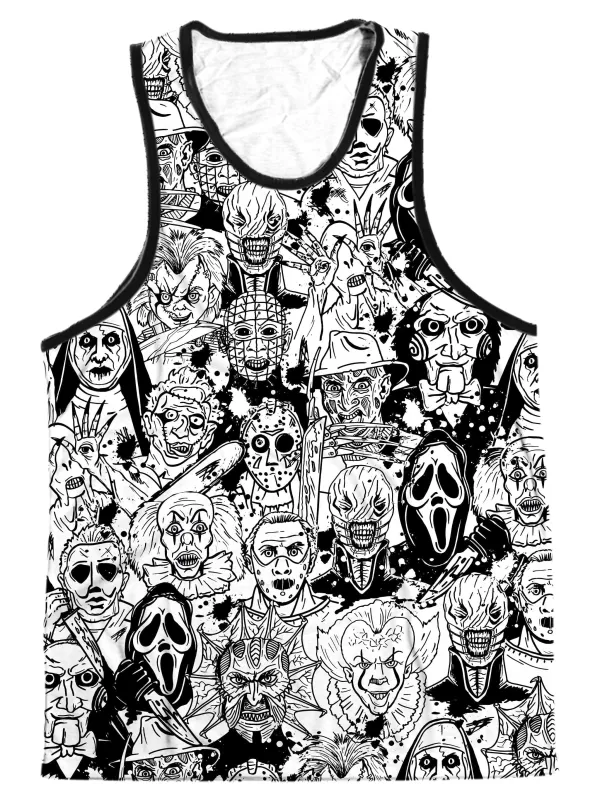 Horror Villains Men's Tank sold by iEDM