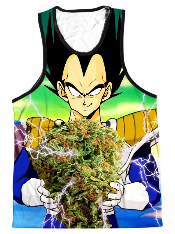 Vegeta Super Saiyan Nug Men's Tank sold by iEDM