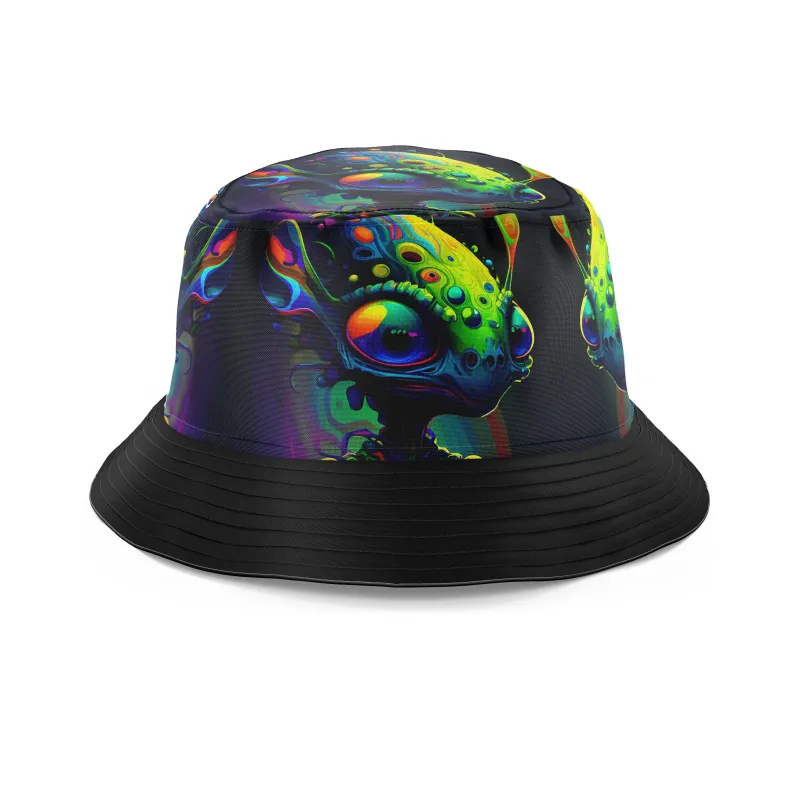 Friendly Visitors Bucket Hat sold by iEDM