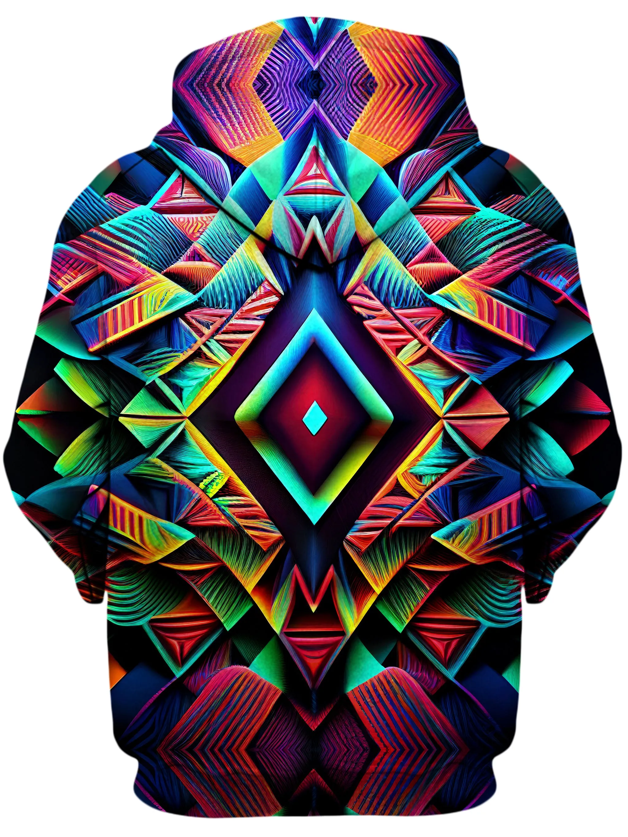 Psychedelic Tribal Unisex Hoodie sold by iEDM product image thumbnail 2