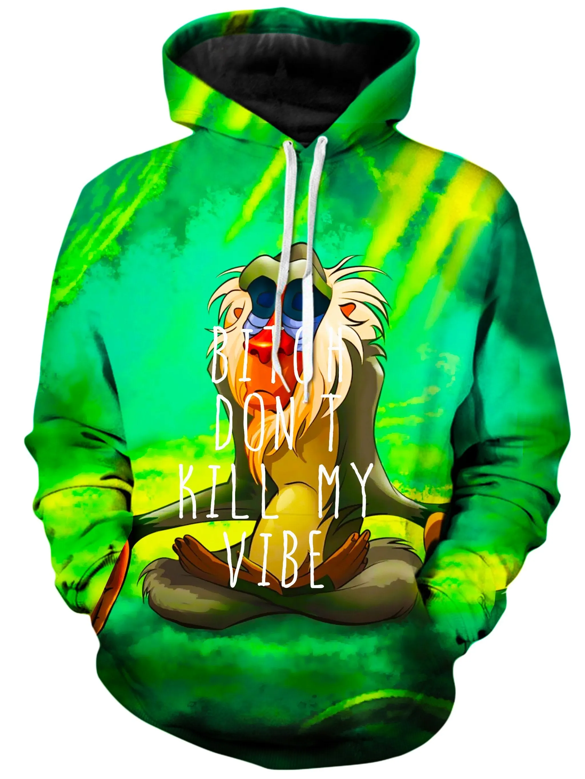 Meditating Rafiki Unisex Hoodie sold by iEDM