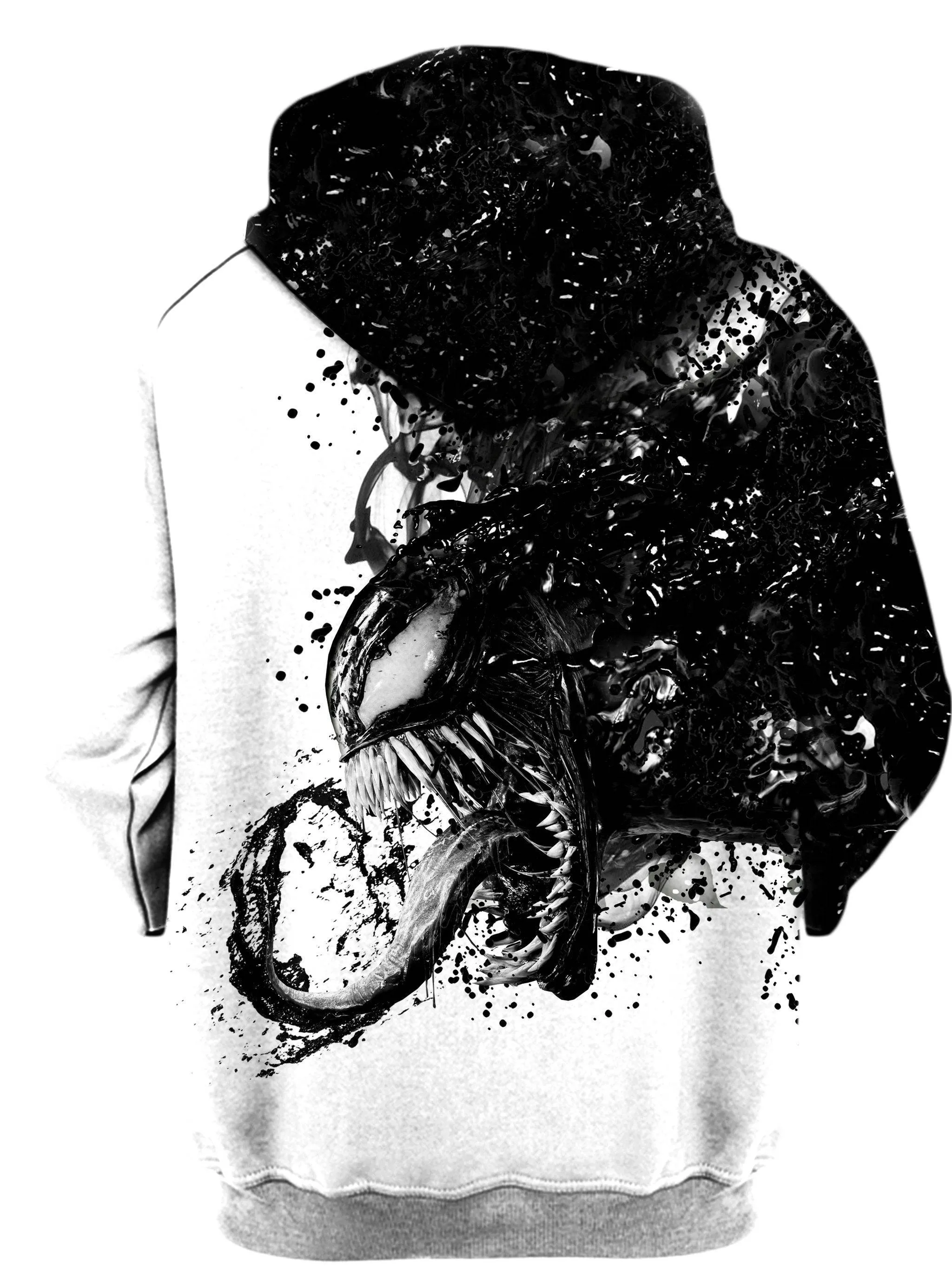 Venom BW Unisex Hoodie sold by iEDM product image thumbnail 2