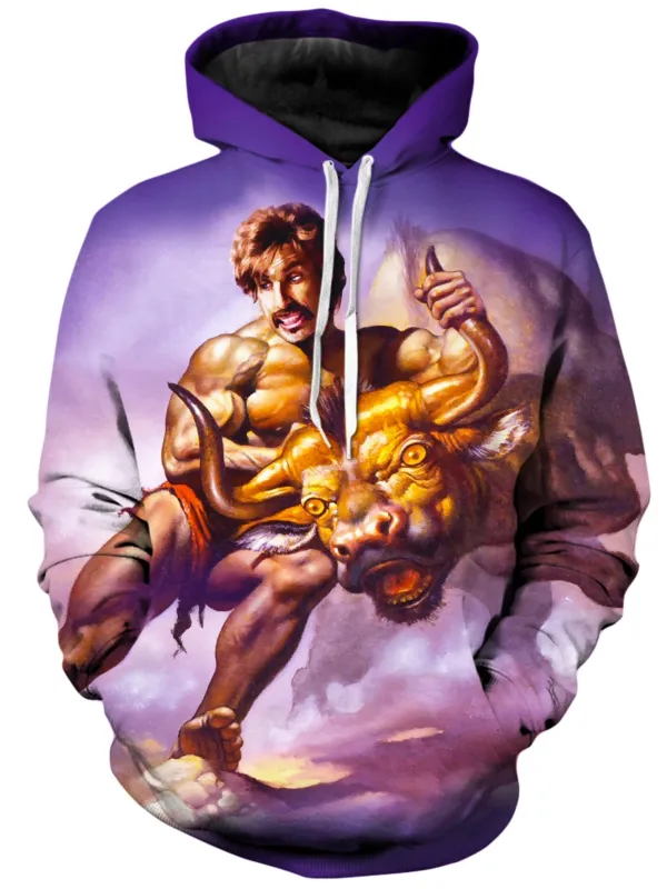 Taking the Bull by the Horns Unisex Hoodie made by iEDM