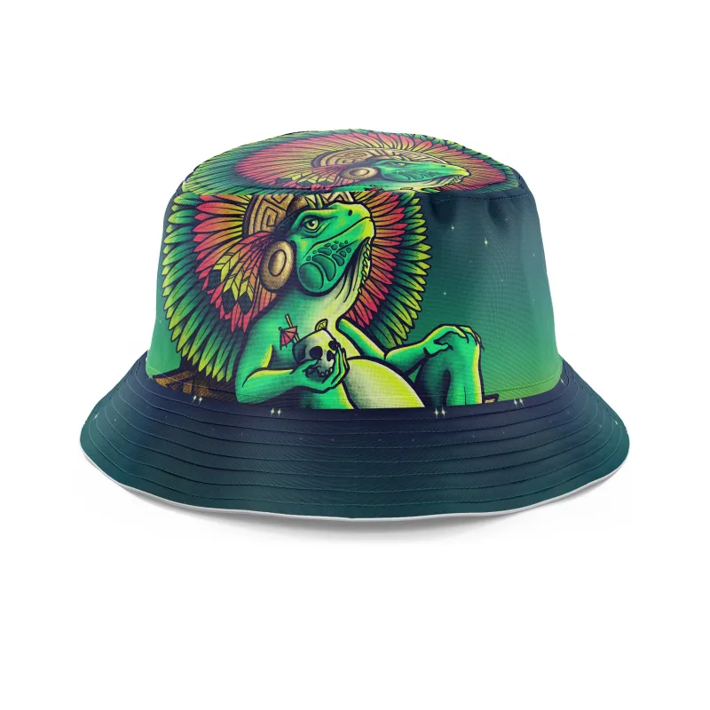 Iguana King Bucket Hat sold by iEDM