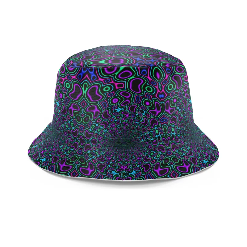 Fractal River Bucket Hat sold by iEDM