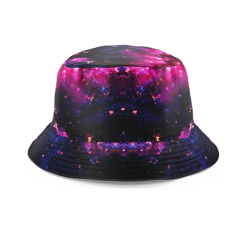 Purple Cosmos Bucket Hat sold by iEDM