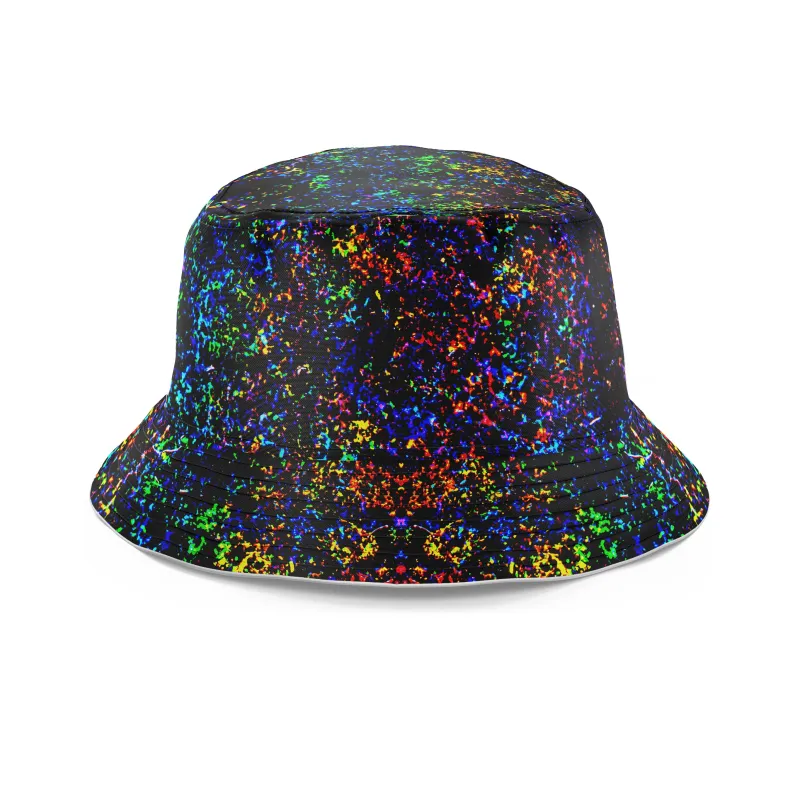 Lightning Rainbow Bucket Hat sold by iEDM