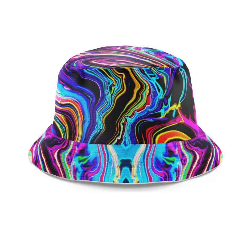 Neon Rift Bucket Hat sold by iEDM