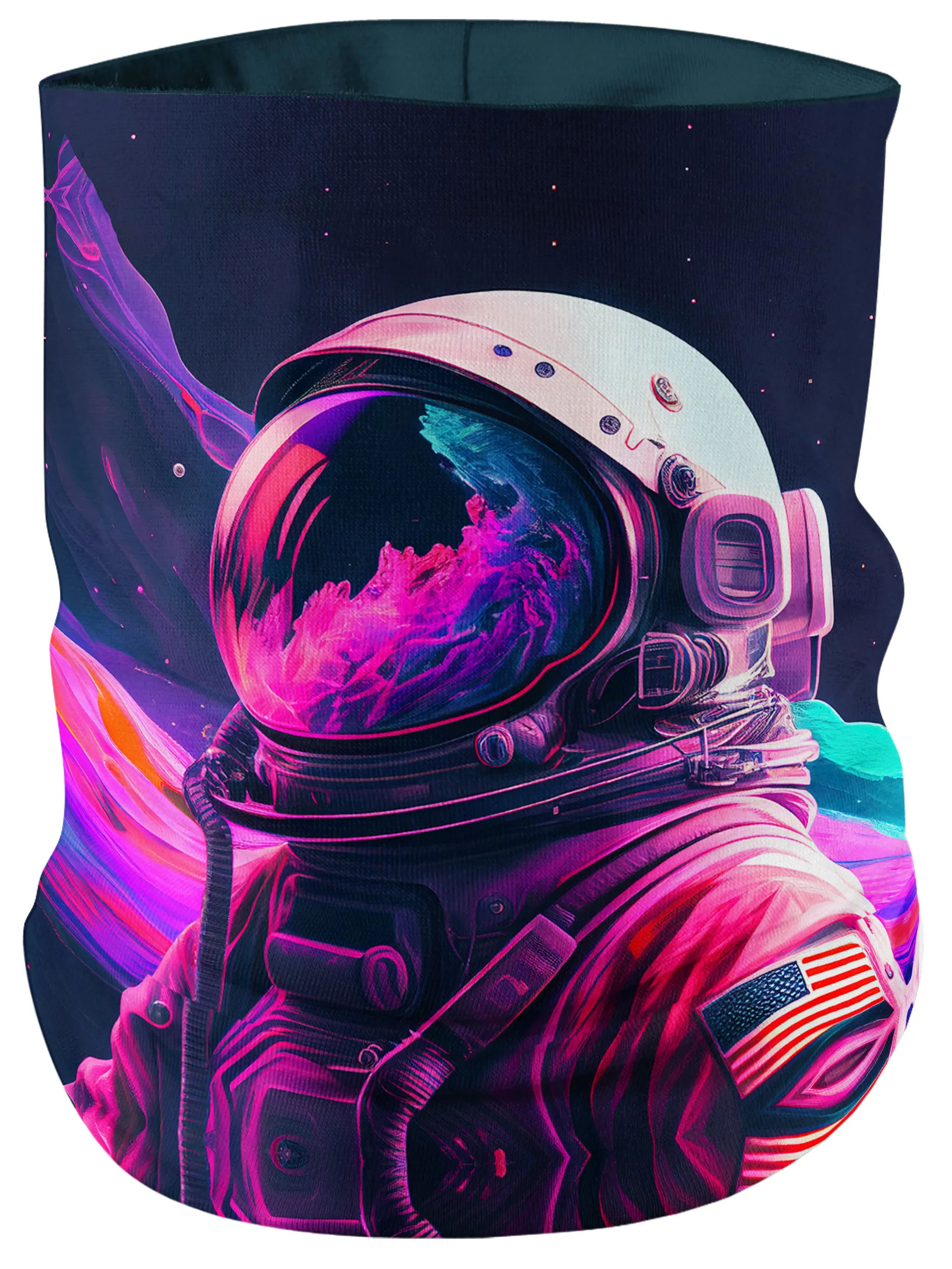 Synthwave Astronaut Bandana Mask sold by iEDM