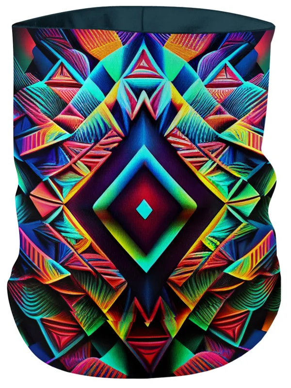 Psychedelic Tribal Bandana Mask sold by iEDM