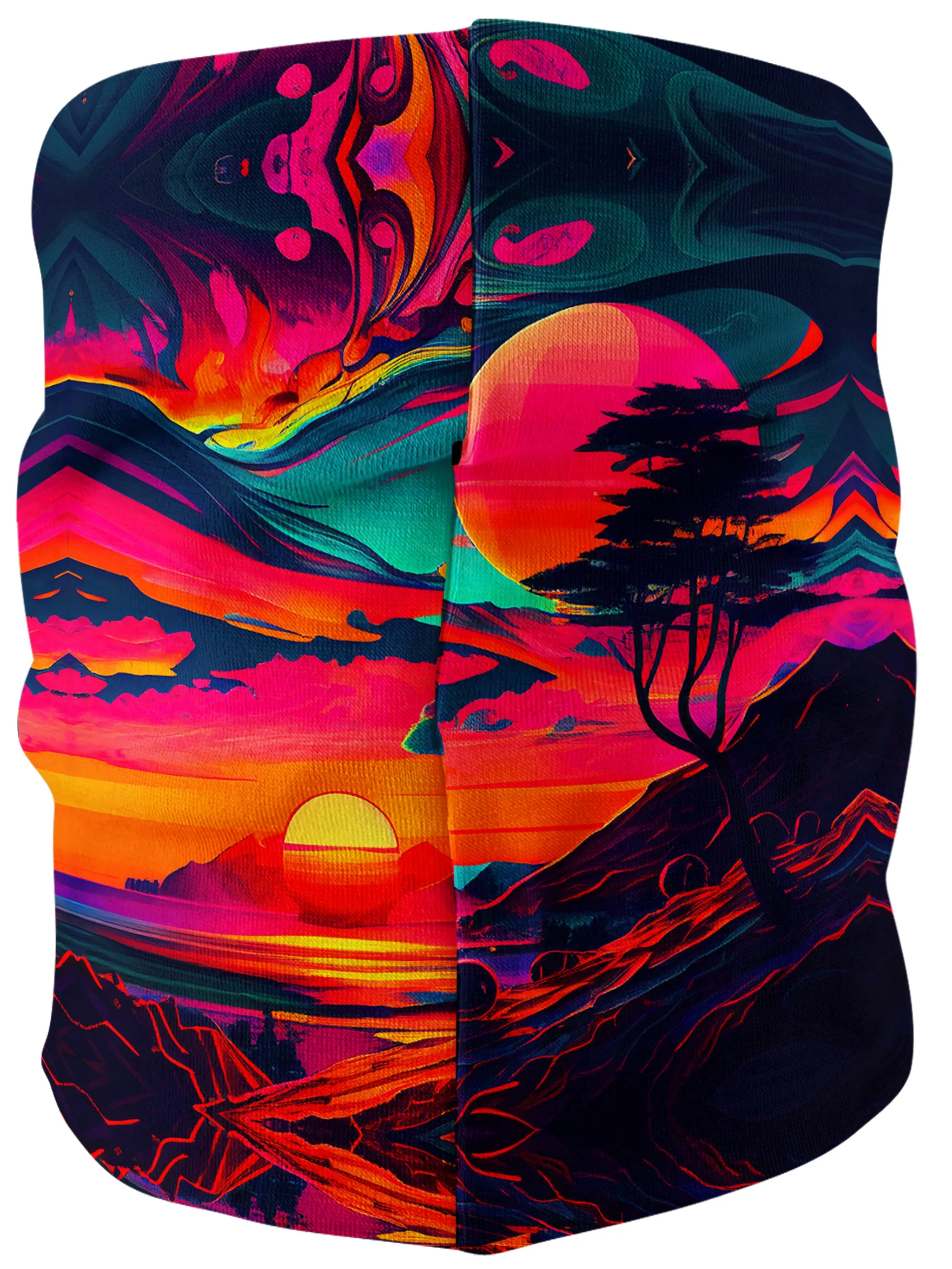 Sunset Melt Bandana Mask sold by iEDM product image thumbnail 2