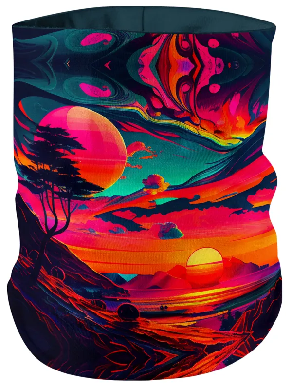 Sunset Melt Bandana Mask sold by iEDM