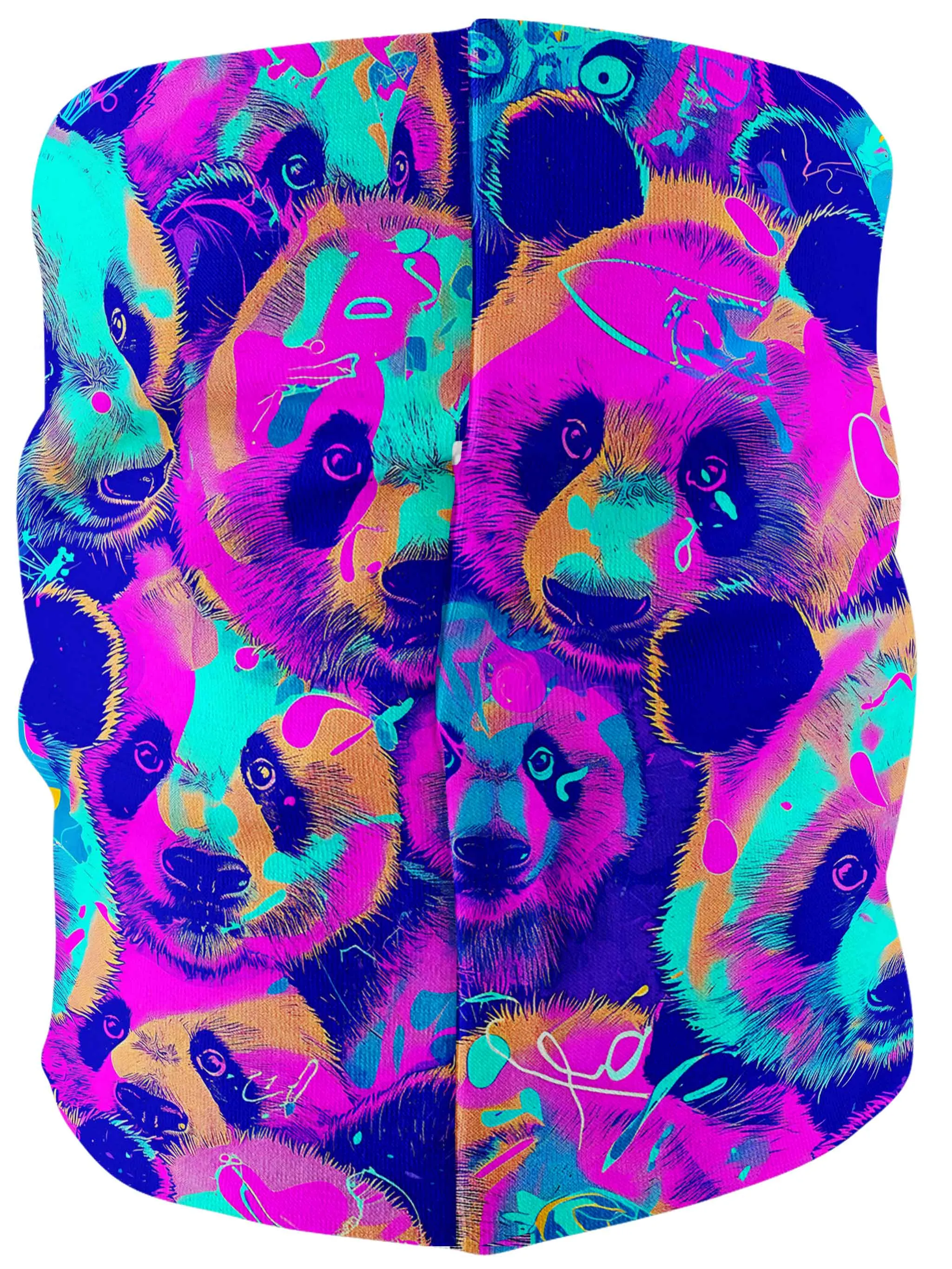 Panda Melt Bandana Mask sold by iEDM product image thumbnail 2