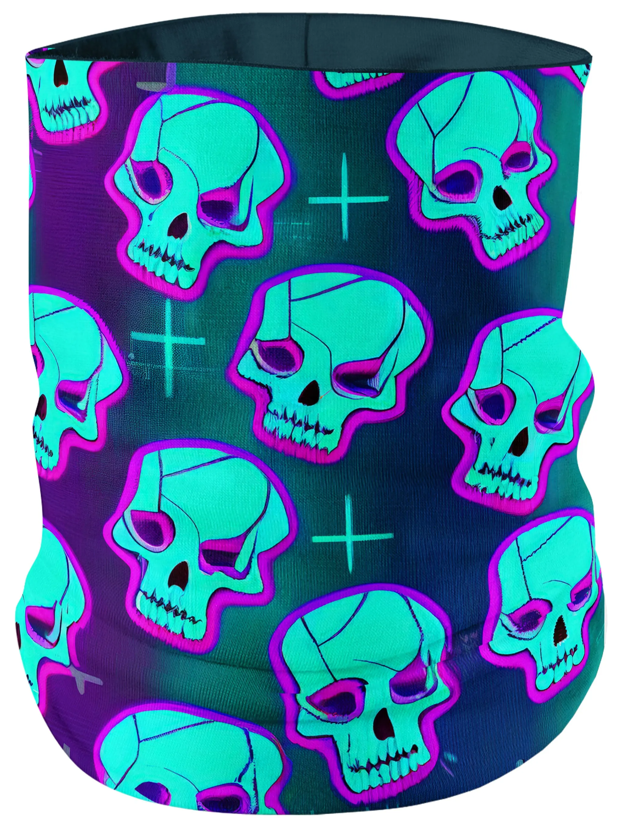 Neon Fright Bandana Mask sold by iEDM