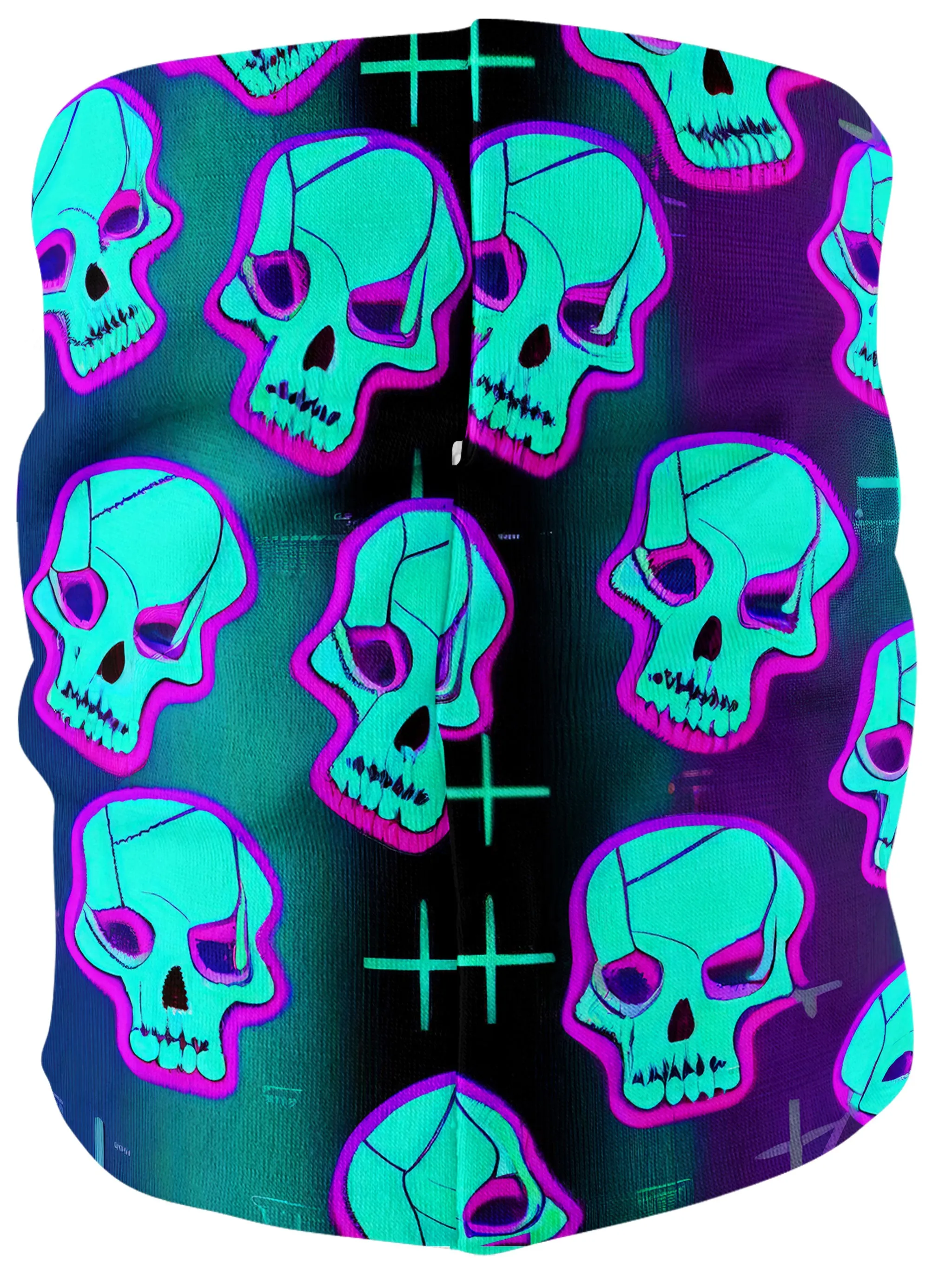 Neon Fright Bandana Mask sold by iEDM product image thumbnail 2