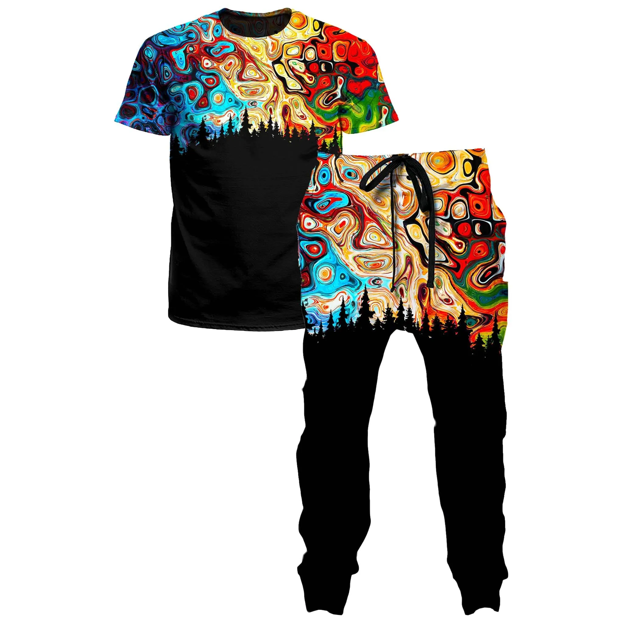 Night Sky T-Shirt and Joggers Combo sold by iEDM