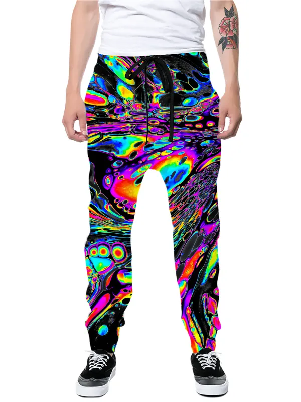 Rainbow Magma Joggers sold by iEDM