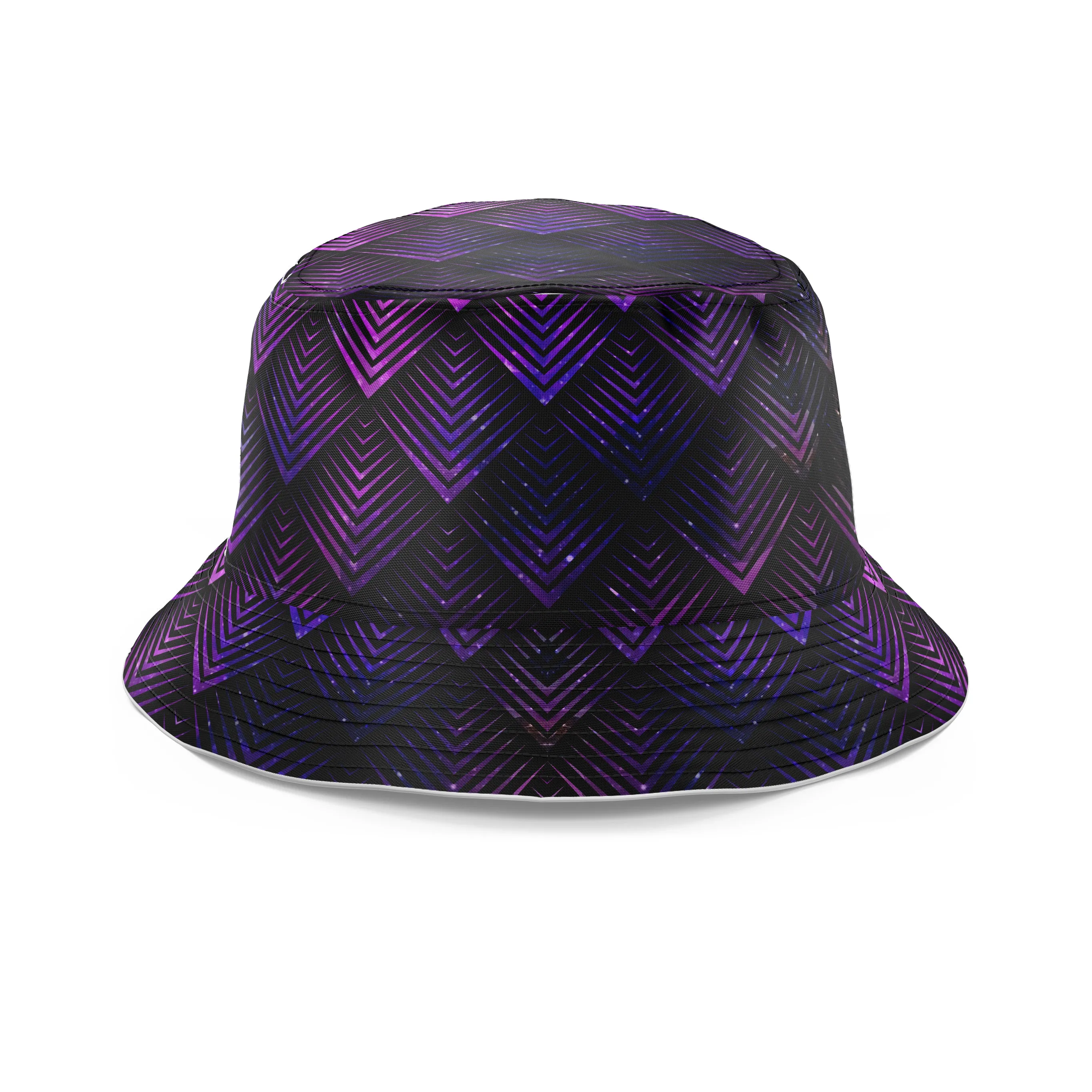 Galactic Dragon Scale Purple T-Shirt and Shorts with Bucket Hat Combo sold by iEDM product image thumbnail 4