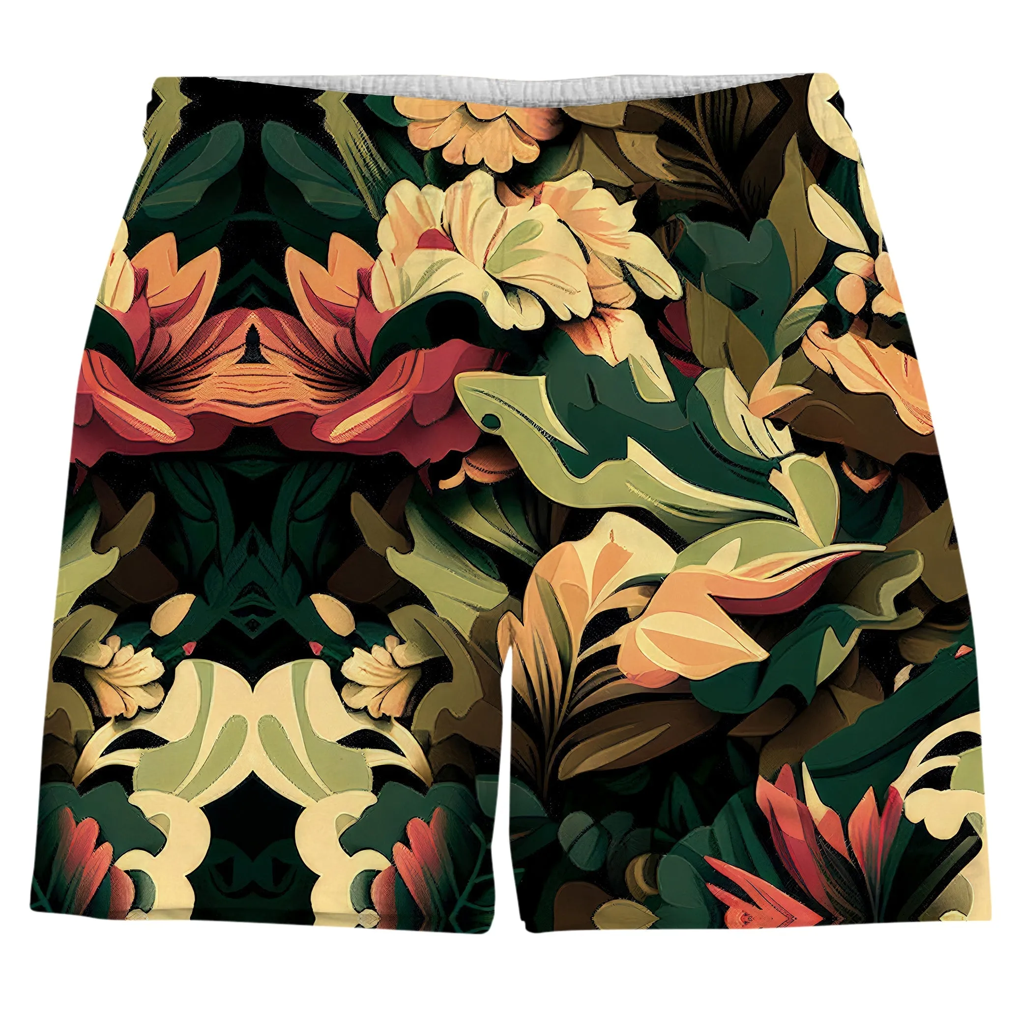 Floral Camo T-Shirt and Shorts with Bucket Hat Combo sold by iEDM product image thumbnail 3
