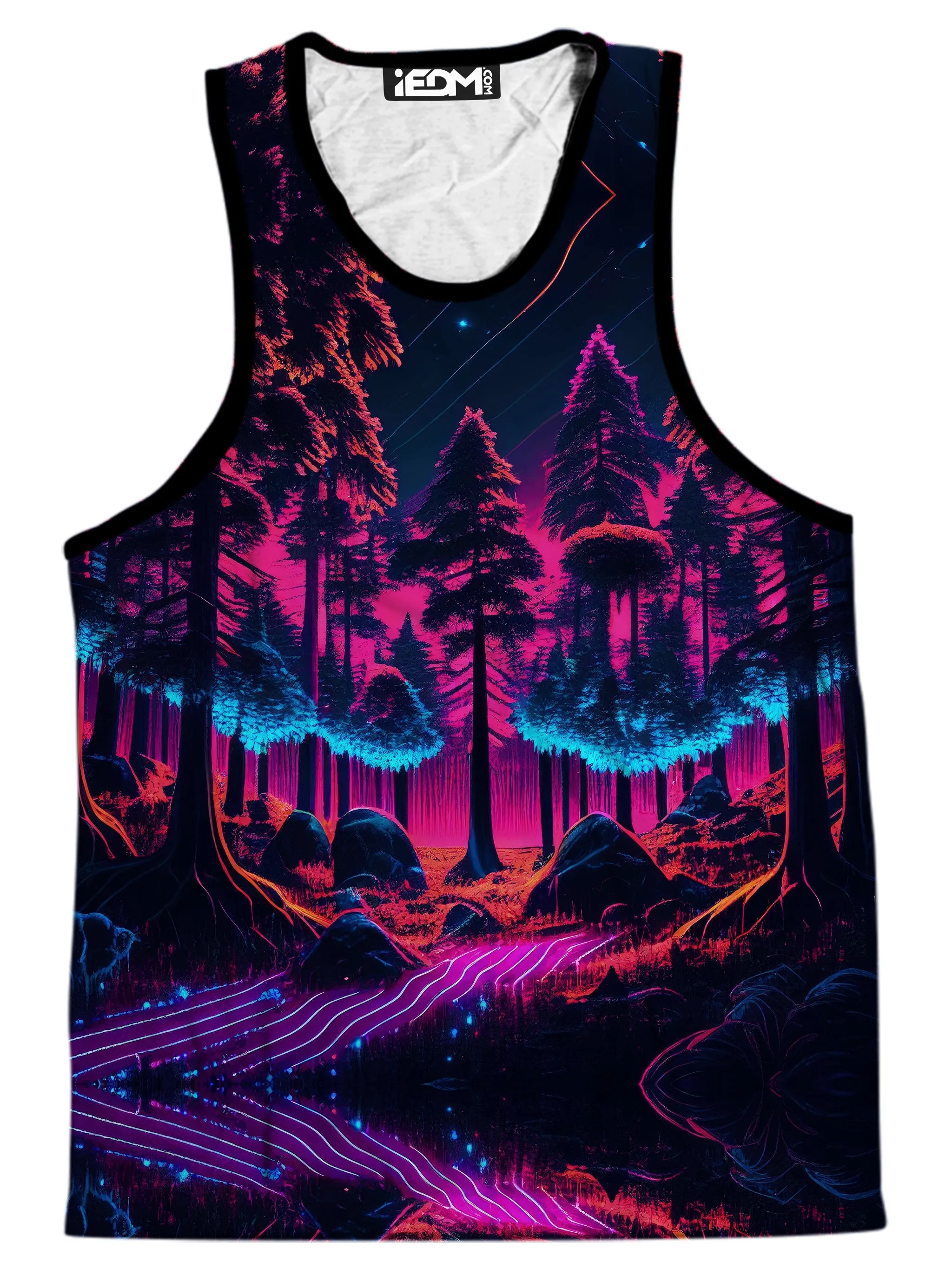 Neon Forest Men's Tank and Shorts with Bucket Hat Combo sold by iEDM product image thumbnail 2