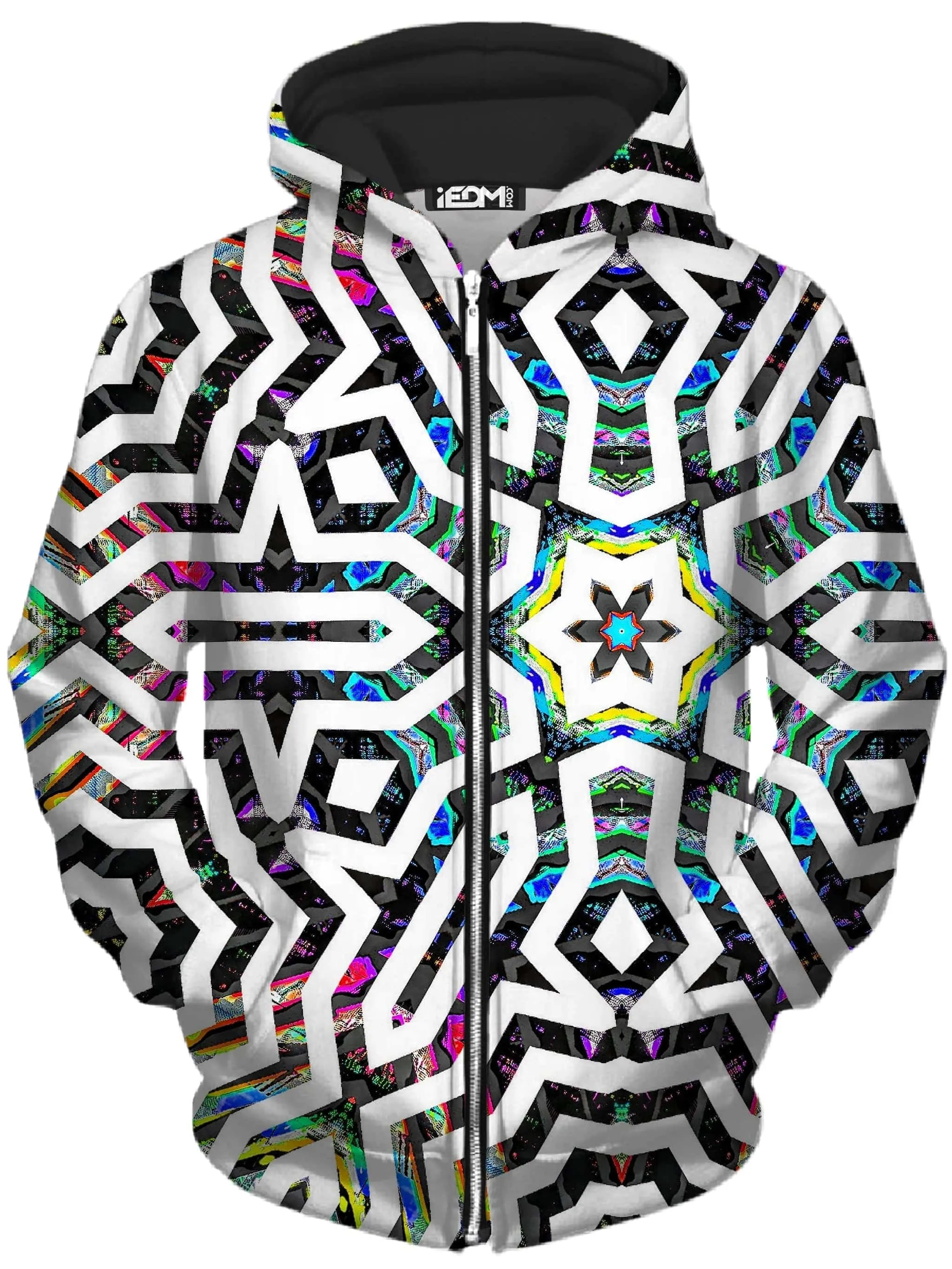 Iridized II Zip-Up Hoodie and Joggers Combo sold by iEDM product image thumbnail 2
