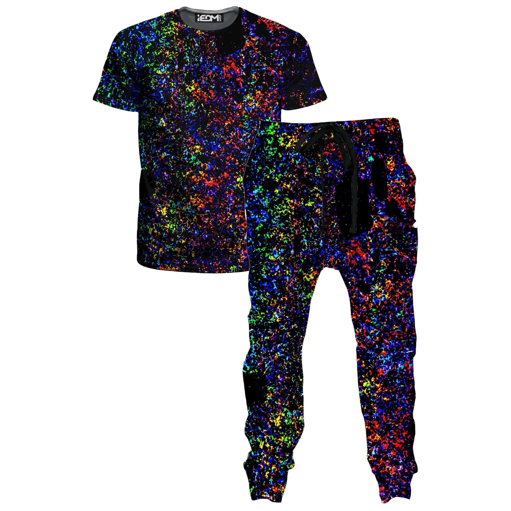 Lightning Rainbow T-Shirt and Joggers Combo sold by iEDM