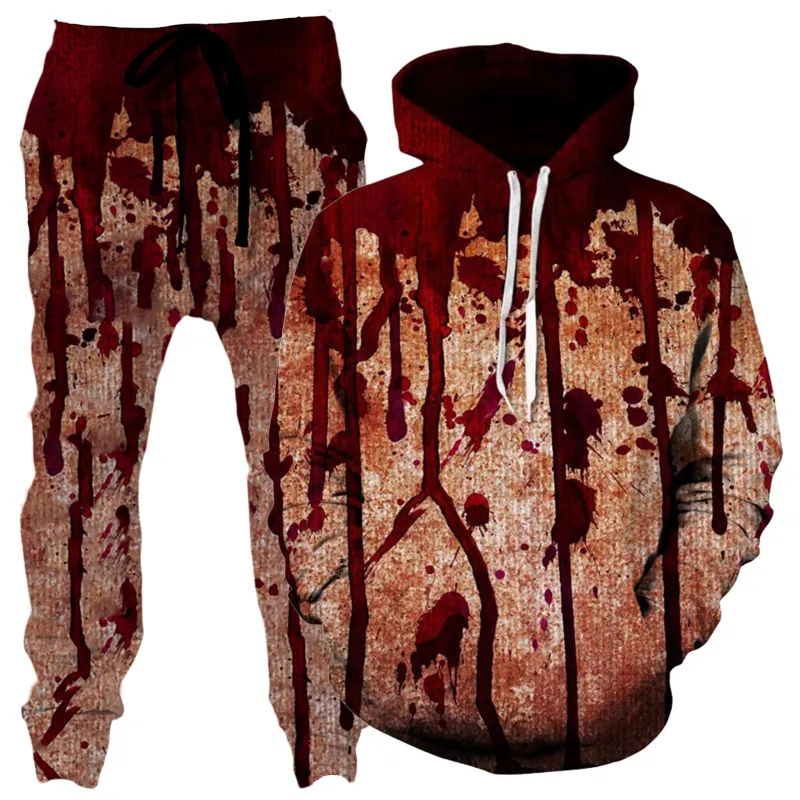 Bloody Hoodie and Joggers Combo sold by iEDM