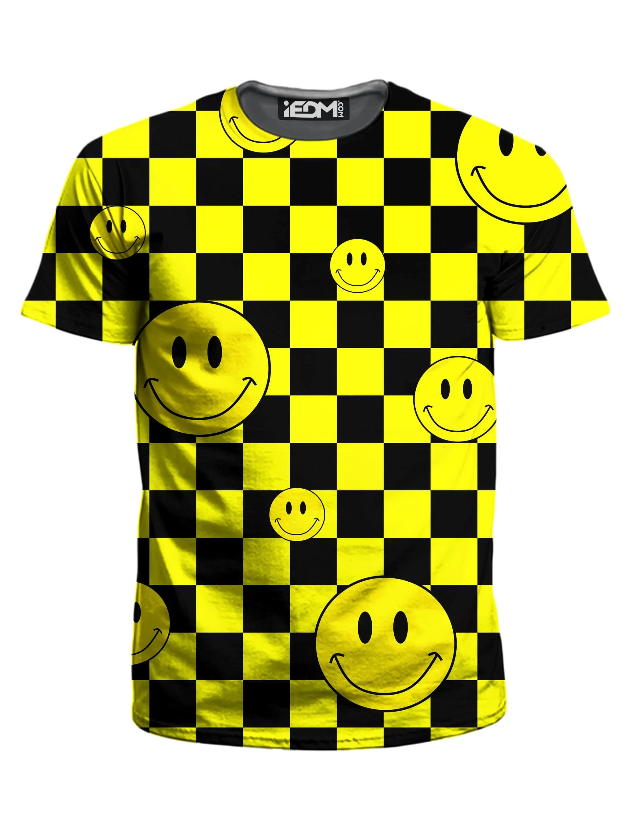 Smile Checkerboard T-Shirt and Shorts Combo sold by iEDM product image thumbnail 2